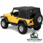Preview: Bestop Supertop NX Folding Top Black Diamond with tinted windows Jeep Wrangler TJ (1996-2006)