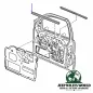 Preview: Abstreifer innen vorne links Jeep Grand Cherokee WJ WG 99-04