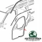 Preview: Türdichtungen vorne rechts + links Jeep Grand Cherokee WJ WG 99-04