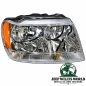 Preview: Crown Headlight right without headlight leveling, Limited Model, Canada / US, Jeep Grand Cherokee (99-04)