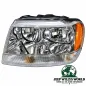 Preview: Crown Scheinwerfer Hauptscheinwerfer links ohne LWR, US / Kanada Modell, Limited, Jeep Grand Cherokee (99-04)