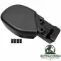 Preview: Crown Bumper Front Extension Pair Right + Left Black plastic US Style Jeep Wrangler TJ  (96-06)