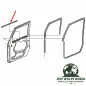 Preview: Fairchild Door Seal Pair Outer Front Left + Right. Jeep Wrangler JK (07-18)