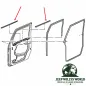 Preview: Fairchild Door Seal Kit Front Left + Right. Jeep Wrangler JK (07-18)