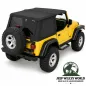 Preview: Bestop Trektop NX Folding Top Black Denim  with tinted windows Jeep Wrangler TJ (1996-2006)
