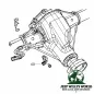 Preview: Mopar Axle Locker Sensor Connector Diferential Front or Rear Axle. Jeep Wrangler JK (07-18)