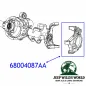Preview: Crown Achsschenkel vorne links Vorderachse Dana 30 + 44 Jeep Wrangler JK (07-18)