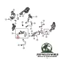 Preview: Mopar Water Distribution Pipe O-Ring engine block Jeep Wrangler JK , Cherokee KK 2.8L CRD Diesel (07-18)