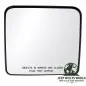 Preview: Mirror Glass Right for manually adjustable + non-heated mirrors Jeep Wrangler JK (11-18)