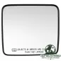 Preview: Mirror Glass Right for electric + heated mirrors Jeep Wrangler JK (11-18)