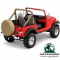 Preview: Bestop Roll Bar Sport Cover Tan Denim Jeep CJ5 CJ7 (1980-1986)