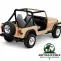 Preview: Bestop Roll Bar Sport Cover Black Denim Bestop Jeep Wrangler YJ (1987-1991)