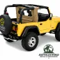 Preview: Bestop Wrap Around Windjammer Spice Denim Premium Vinyl leather imitation structured Jeep Wrangler TJ (1996-2002)