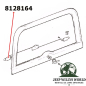 Preview: Hardtop Verschluss Schieberiegel Jeep CJ 76-86