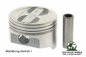 Preview: Piston .030" Oversize 4 + 6 Cyl. Jeep CJ + Wrangler + Cherokee + Grand Cherokee 83-95