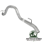 Preview: Aluminisiertes Endrohr, Endrohrbogen für 2,5L, 4,0L oder 4,2L Motor Auspuffanlage hinten. Jeep Wrangler YJ (1987-1995).