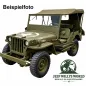 Preview: MD Juan Softtop Sommer Top Olive Drab Canvas Jeep Willys MB / Ford GPW (1941-1945)