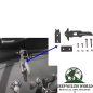 Preview: Scheibenrahmen Spannverschluss Set Jeep Willys MB M38 CJ Ford GPW 41-64