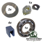 Preview: Dichtsatz Überholsatz Master Kit Dana 20 Verteilergetriebe Jeep CJ 72-79, Dichtungen aus dem Kit abgebildet.