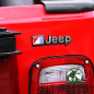 Preview: offiziell Mopar lizensiertes original Jeep "AMC" Emblem .Jeep CJ5 CJ7 CJ8 (1976-1986), am Fahrzeug Heck.