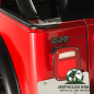 Preview: officially licensed "CJ-7" Mopar Decal. Decor, Emblem. Jeep CJ7 (1976-1986), on Jeep CJ7 rear.