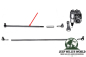 Preview: Schubstange mit Spurstangenkopf rechts Jeep CJ 72-83