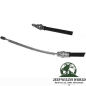 Preview: Handbremsseil hinten rechts Jeep CJ5 CJ7 CJ8 81-86, Detailansicht Anschlussstellen.