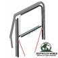 Preview: Türdichtung Fensterführung Set vorne rechts + links Jeep CJ 76-81