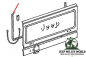 Preview: Tailgate Door Seal Jeep CJ 76-86
