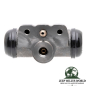 Preview: Radbremszylinder 9" Trommelbremse hinten rechts oder links Ford GPW Jeep CJ2A CJ3A Willys MB M38 41-53, von vorne oben abgebildet, Anschlusstellen zu erkennen.