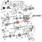 Preview: Input Gear Dana 300 Transfer Case Jeep CJ 80-86, exploded drawing highlithing the location of Gear on Transfer Case.