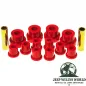 Preview: Blattfederbuchsen Set vorne PU rot Jeep CJ 76-86