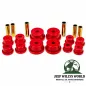 Preview: Blattfederbuchsen Set hinten rot PU Jeep Cherokee 84-01
