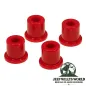 Preview: Blattfederbuchsen Set Federgehänge vorne PU rot Jeep CJ 76-86