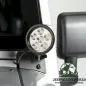 Preview: LED Headlamp round Ø 8,9cm 18 Watt with E-mark