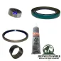 Preview: Master Rebuild Repair Kit for NP231 Transfer Case including all needed Parts (Oil Seals, Bearings, RTV, Shift Fork Inserts and Oil Filter). Jeep Cherokee XJ / Wrangler YJ / TJ (1987-2006).
