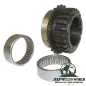 Preview: Antriebsrad, Kettenrad inklusive 2x Nadellager, Rollenlager für NP231 Verteilergetriebe. Jeep Cherokee XJ / Wrangler YJ / Comanche MJ (1987-1996), voller Lieferumgang abgebildet.
