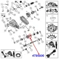 Preview: Range Sleeve for NP231 Transfer Case. Jeep Cherokee XJ / Wrangler YJ / Grand Cherokee ZJ / ZG / Comanche MJ (1991-2001), exploded drawing showing position of Sleeve on Transfer Case.