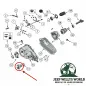 Preview: Kardanflansch Ausgang vorne Verteilergetriebe NP231 Jeep Wrangler + Cherokee 96-06