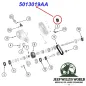 Preview: Output Shaft Seal (rear) Transfer Case Jeep Wrangler TJ JK JL Grand Cherokee WG Gladiator JT 01-26