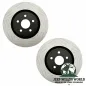 Preview: Brake Rotor Set front Jeep CJ YJ XJ MJ 82-89, 4 Pad overview, pad side shown.