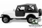 Preview: Tigertop Verdeck inkl. Türen Schwarz Jeep CJ7 76-86