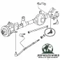 Preview: Spurstangenkopf links oben Jeep Cherokee 84-90