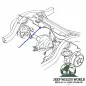Preview: Brake Lines Rear Right Jeep Wrangler 96-06