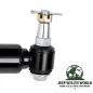 Preview: Lenkungsdämpfer inkl. Anbaumaterial. Jeep Wrangler YJ TJ, Cherokee XJ, Comanche MJ, Grand Cherokee ZJ ZG (1984-2006), Auge mit Bolzen