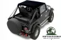 Preview: Bikini Top Traditional Black Crush Jeep CJ7 CJ8 Wrangler YJ 76-91