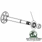 Preview: Wheel Bearing Seal Rear Axle Dana 35 or Dana 44 Jeep Wrangler + Cherokee + Grand Cherokee 90-06