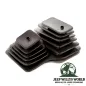 Preview: Double Shifter Boot (outer) BA10/5 AX4 AX5 AX15 Transmission Jeep Wrangler YJ (87-95), front pictured.