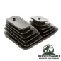 Preview: Double Shifter Boot (outer) BA10/5 AX4 AX5 AX15 Transmission Jeep Wrangler YJ (87-95), dashboard facing side pictured.