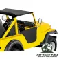 Preview: Halbtüren Black Crush schwarz Jeep CJ5 76-83